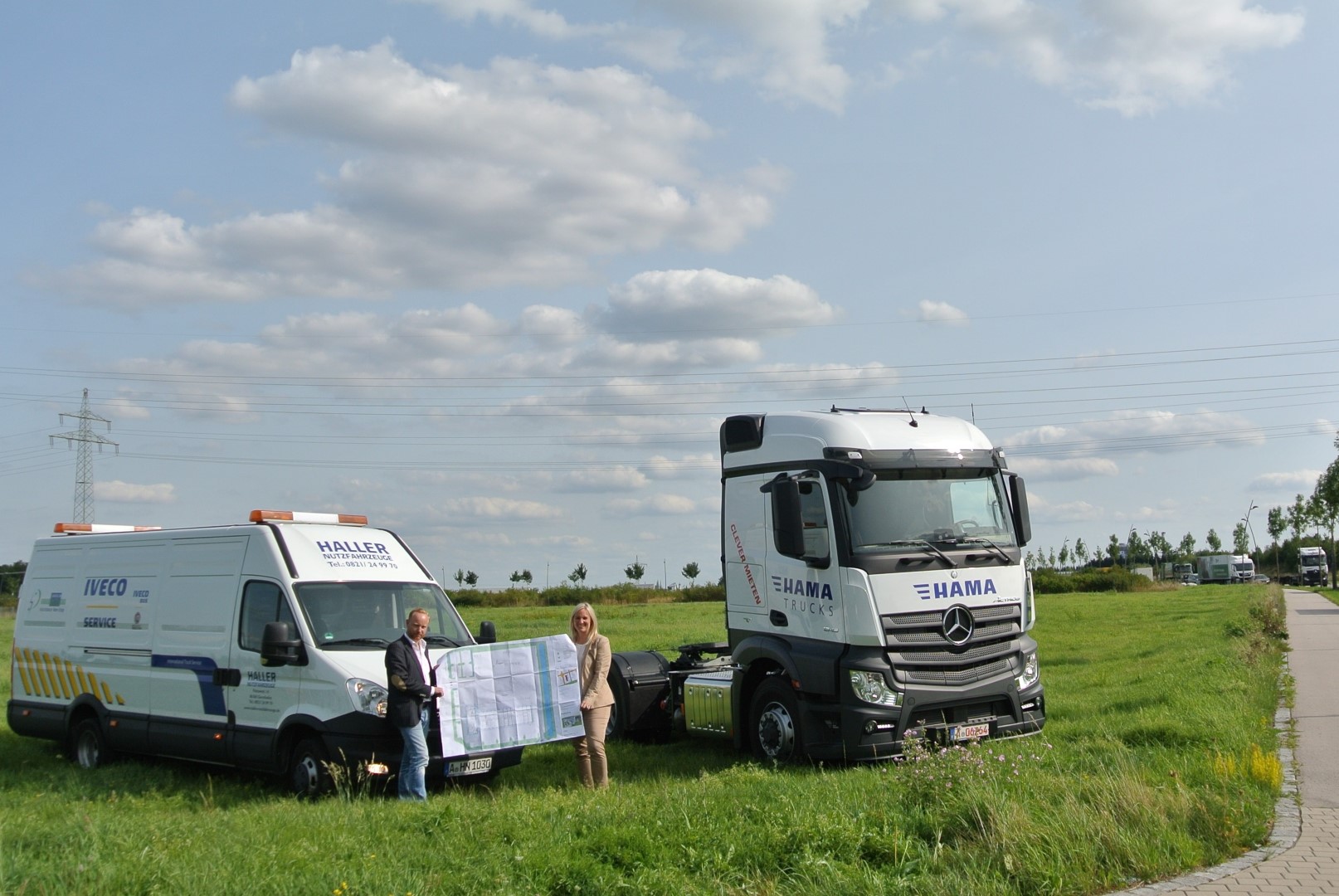 Hama Trucks präsentiert Plan für Eckgrundstück an der Karlsruher Straße Hama Grundstückskauf 2017