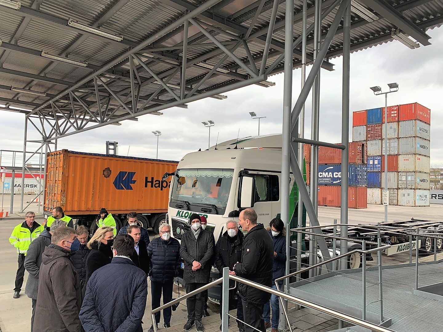 Vor-Ort-Besuch des Bayerischen Ministeriums für Bauen, Wohnen und Verkehr.